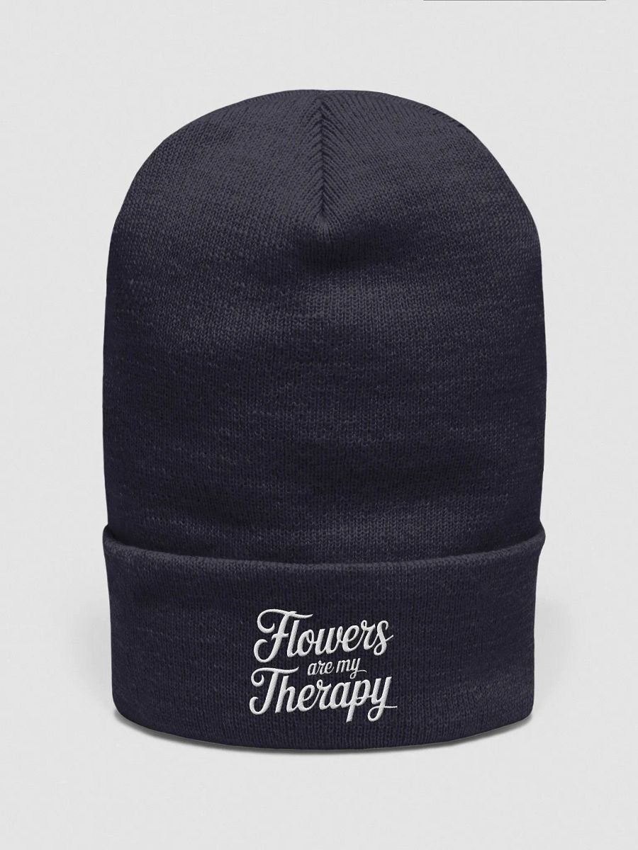 Flowers are My Therapy Beanie product image (18)