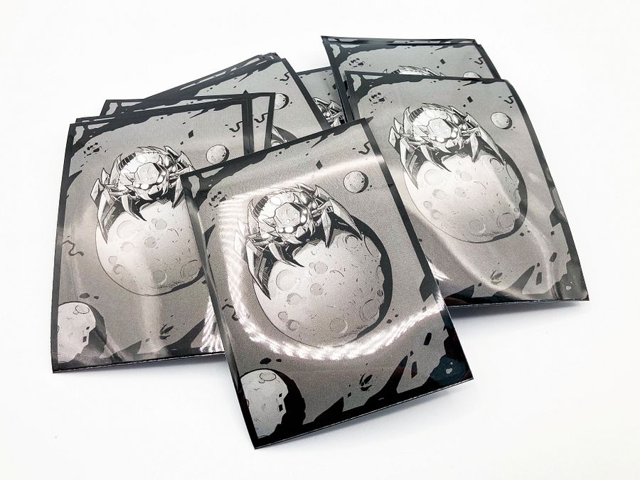 TDL Black and White Moon Spider Card Sleeves 50-pack product image (4)