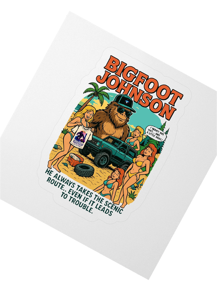 Destination Bigfoot Bronco Bigfoot Johnson Scenic Route Decal (Multiple Sizes Available) product image (4)