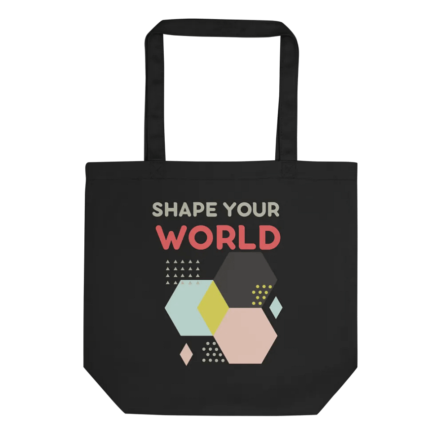Vibrant Hexagon Harmony Tote product image (1)