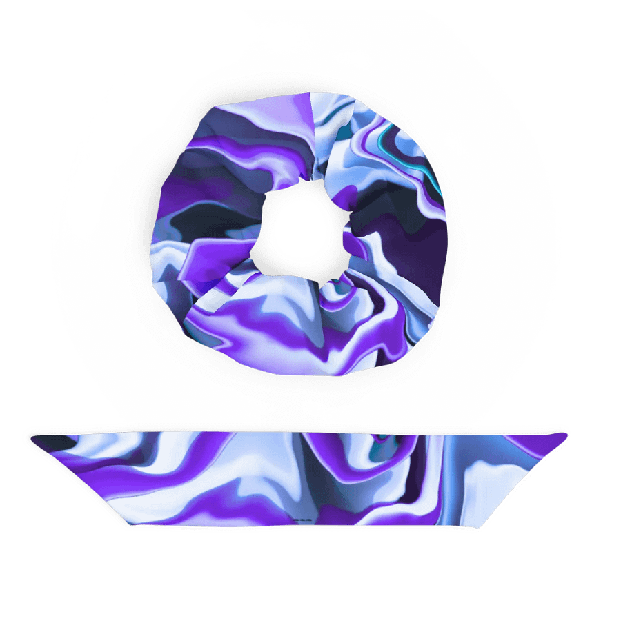 Purple ripple Scrunche product image (9)