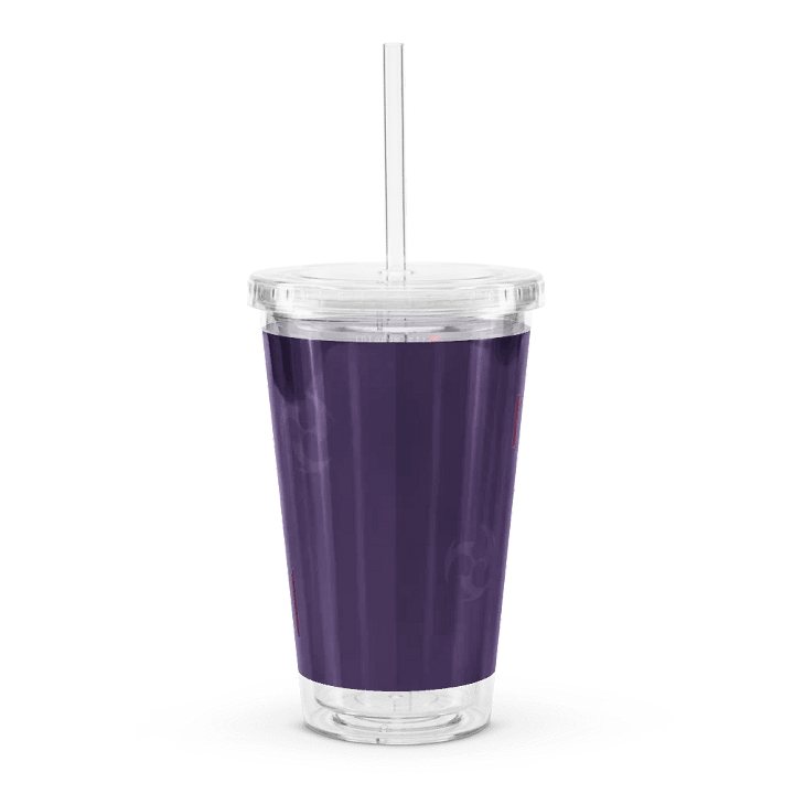 Raiden Shogun's Elemental Burst ||| Clear Plastic Tumbler product image (2)