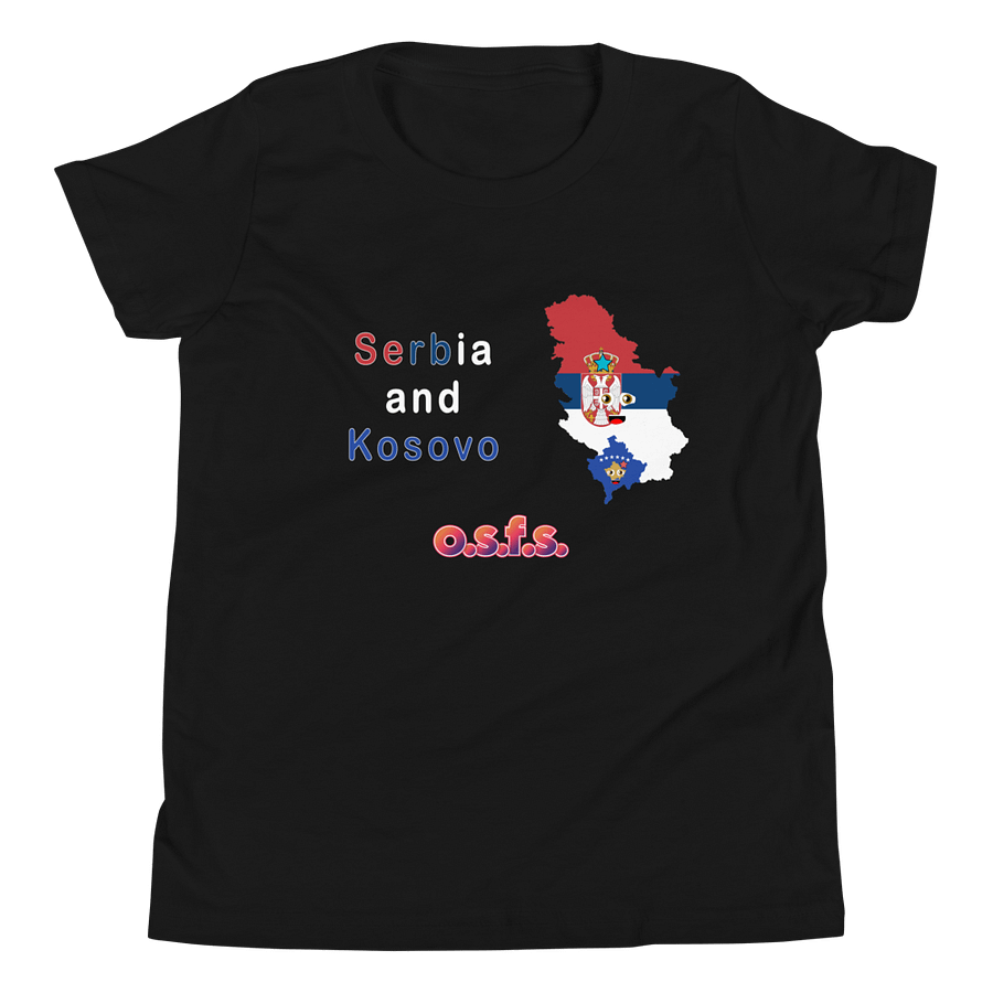Youth Serbia And Kosovo T-shirt product image (3)