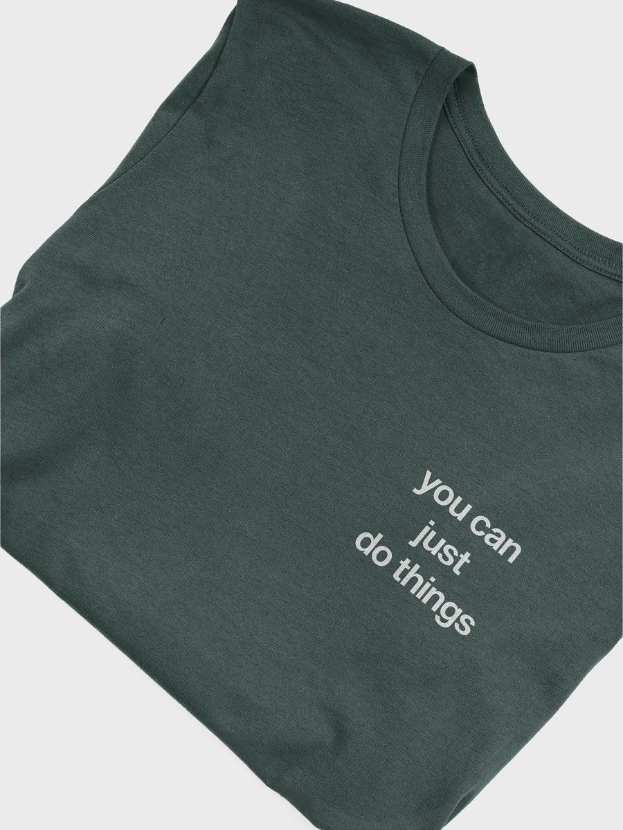 you can just do things t-shirt - 100% cotton product image (5)