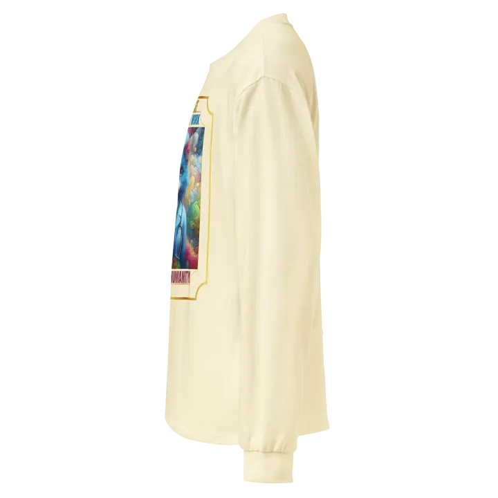 Whimsical Nurse Cat Long Sleeve Shirt product image (25)