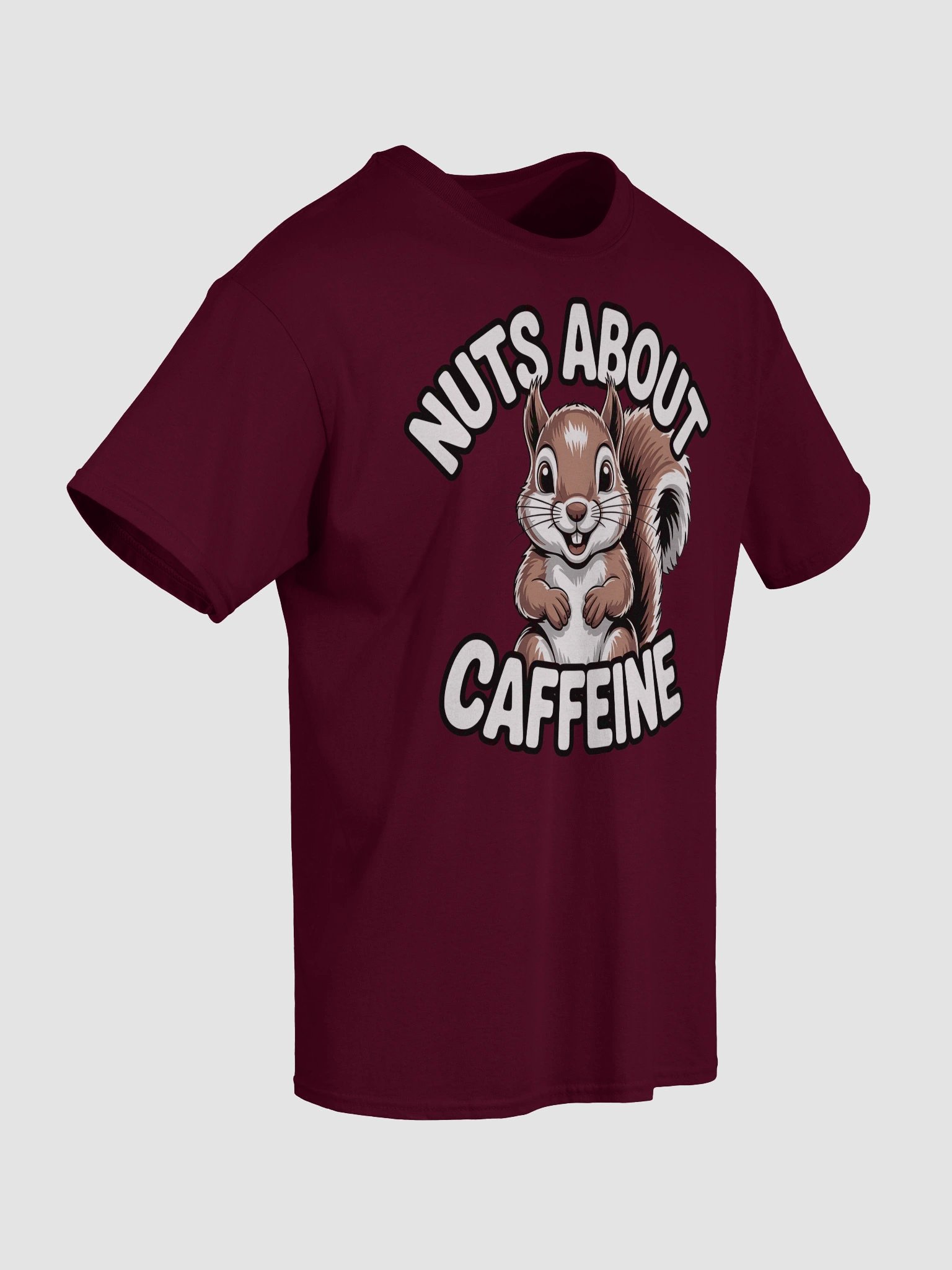 Caffeine Lover Squirrel T-Shirt product image (46)