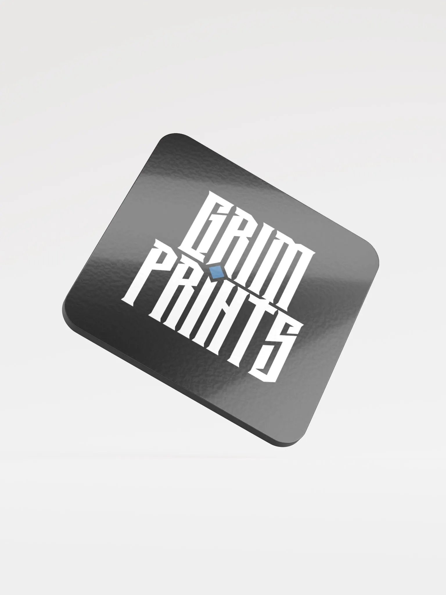 Grim Prints - Glossed Cork Coaster product image (2)