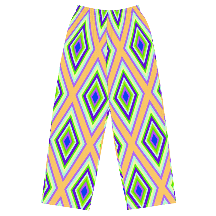 Colorful Diamonds Variation 2 Wideleg Pants product image (2)