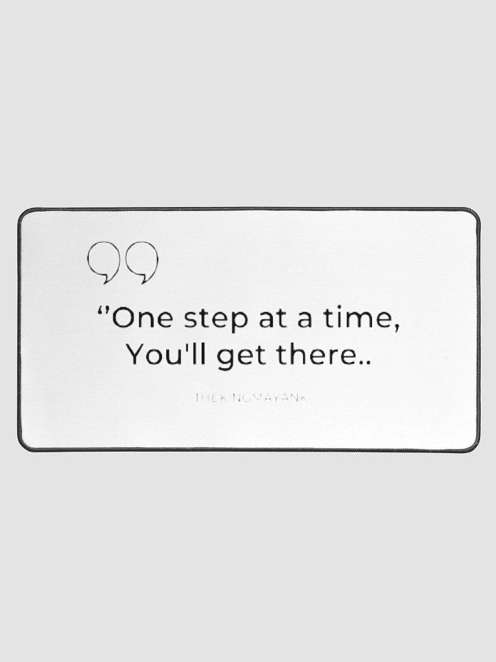 Progression Motivational Desk Mat product image (1)