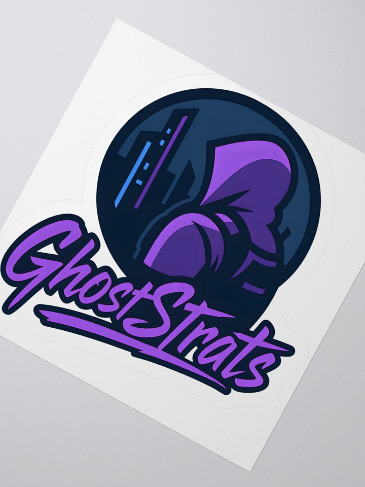 GhostStrats CyberPunk Theme logo Stickers product image (2)