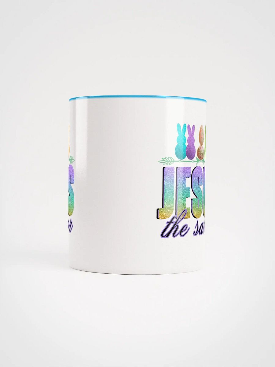 JESUS The Savior Gradient Glitters Ceramic Mug product image (5)