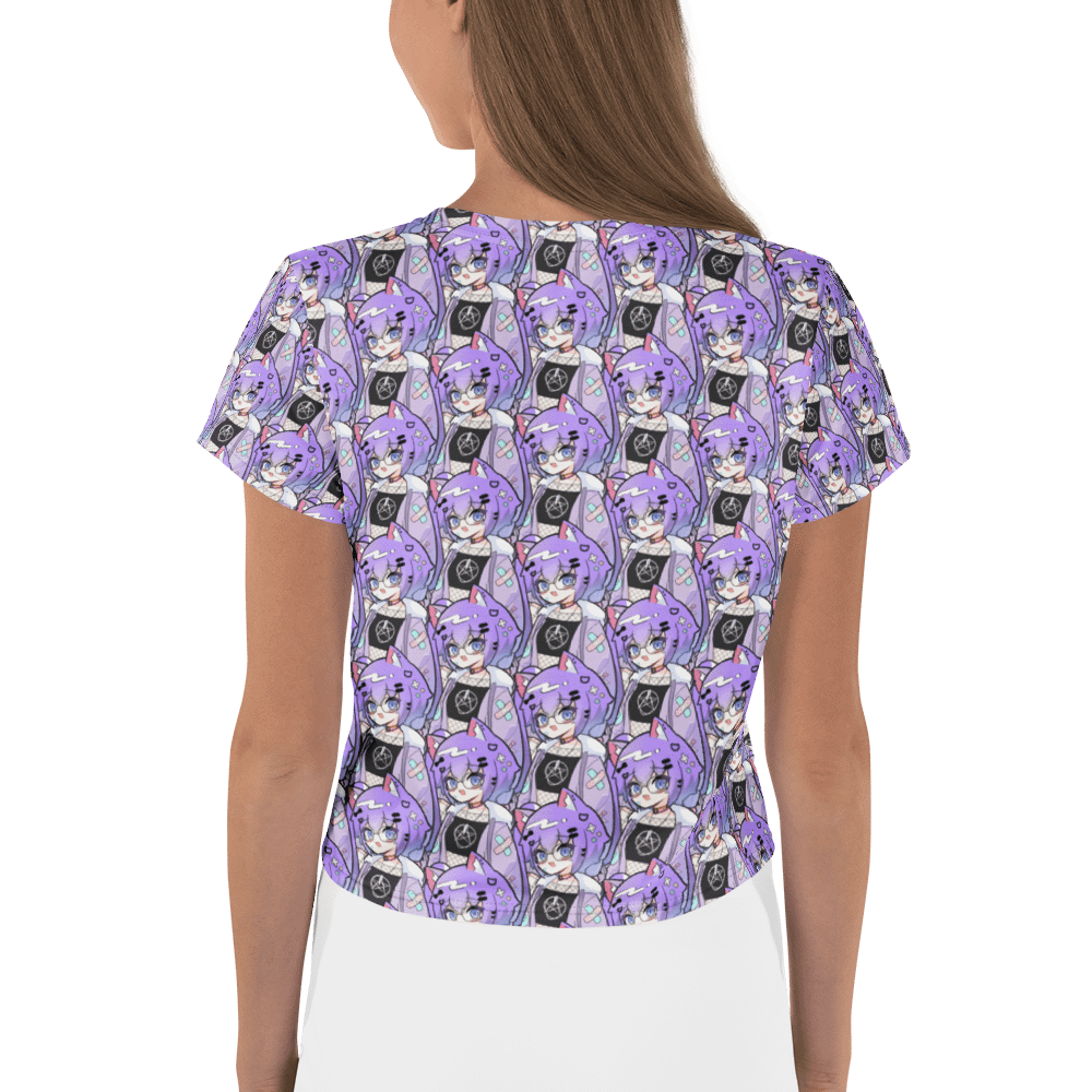ZaynaKitty Pattern Crop Top product image (2)