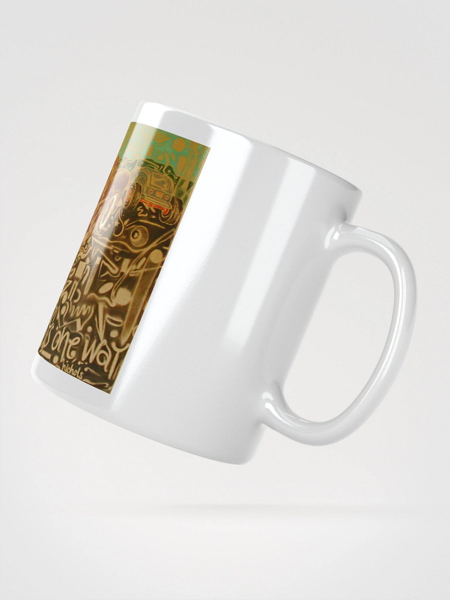 A Century of Rides II White Glossy Mug product image (3)