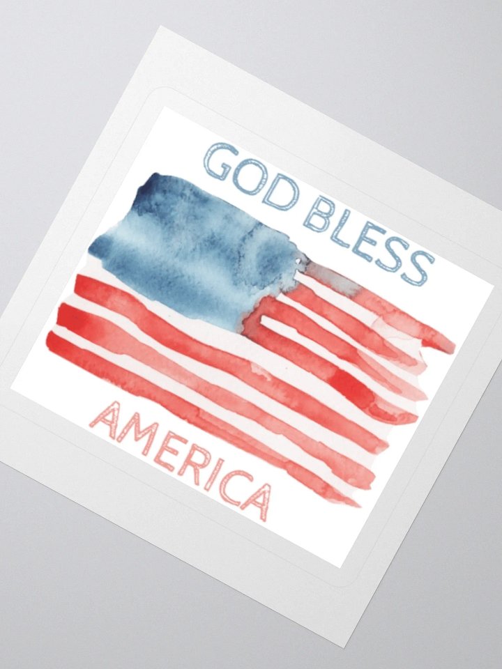 God Bless America Sticker product image (5)