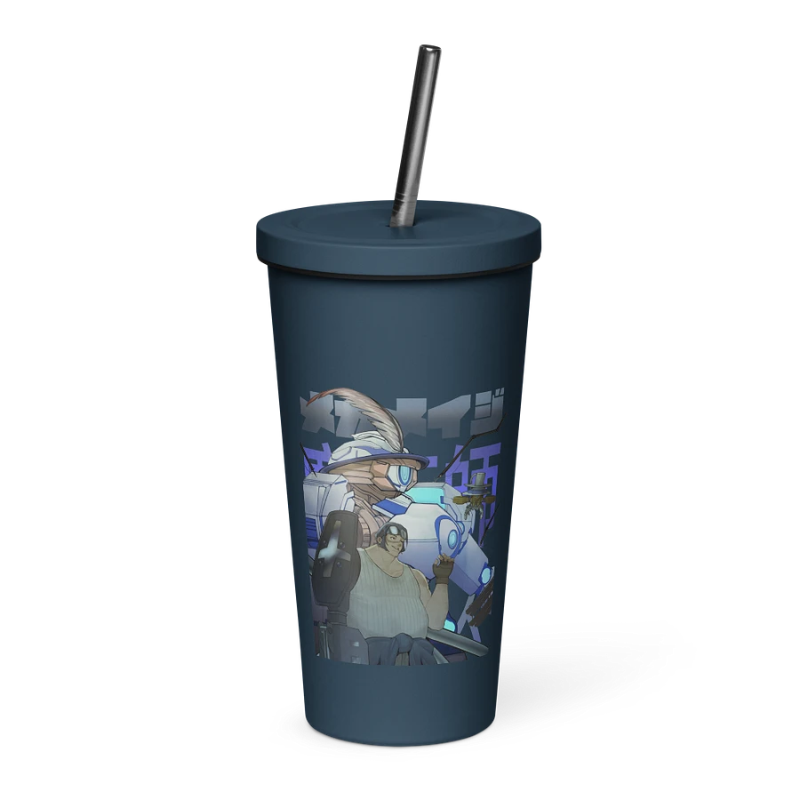 Mecha Mage: Titan Refreshed - Insulated Tumbler w/ Straw product image (1)