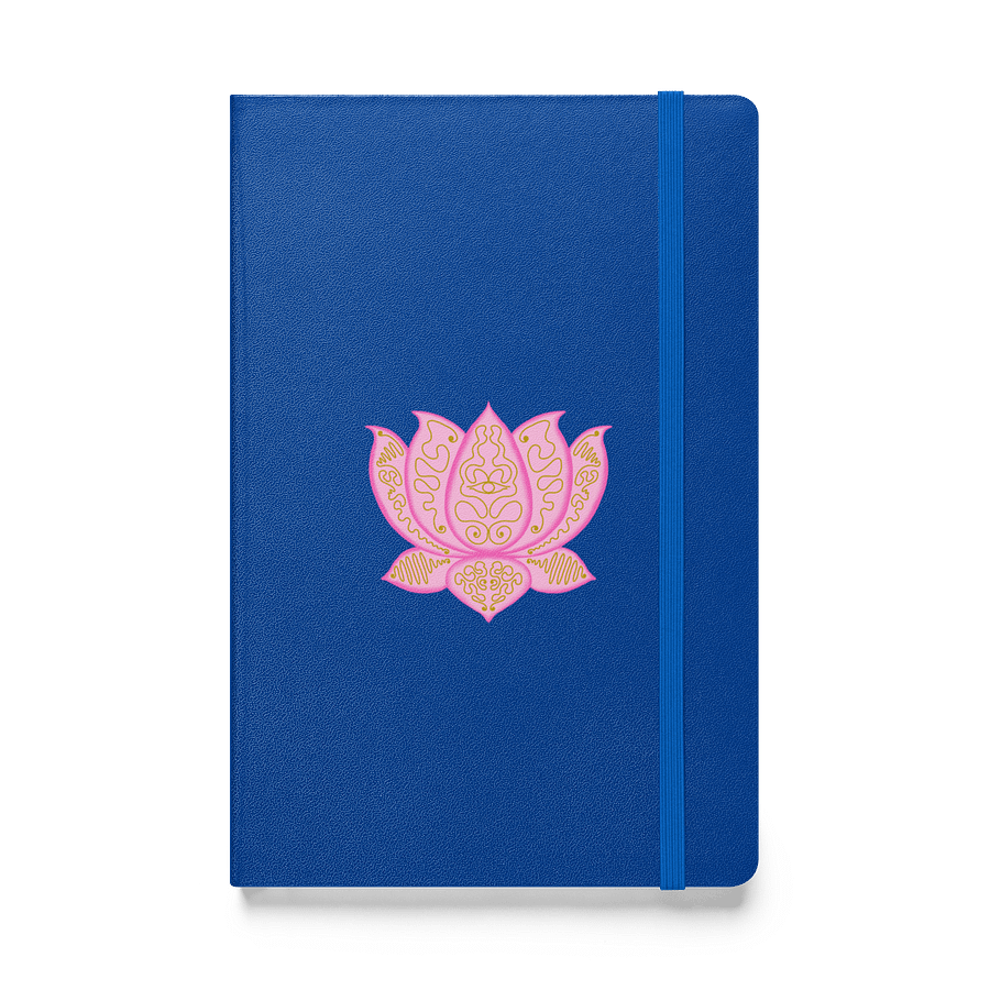 Golden Lotus Hardcover Notebook product image (1)