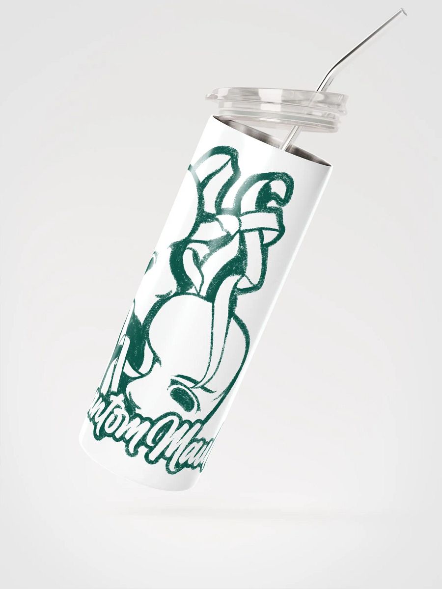 'PhantomMaul' Green Logo Stainless Steel Tumbler product image (8)