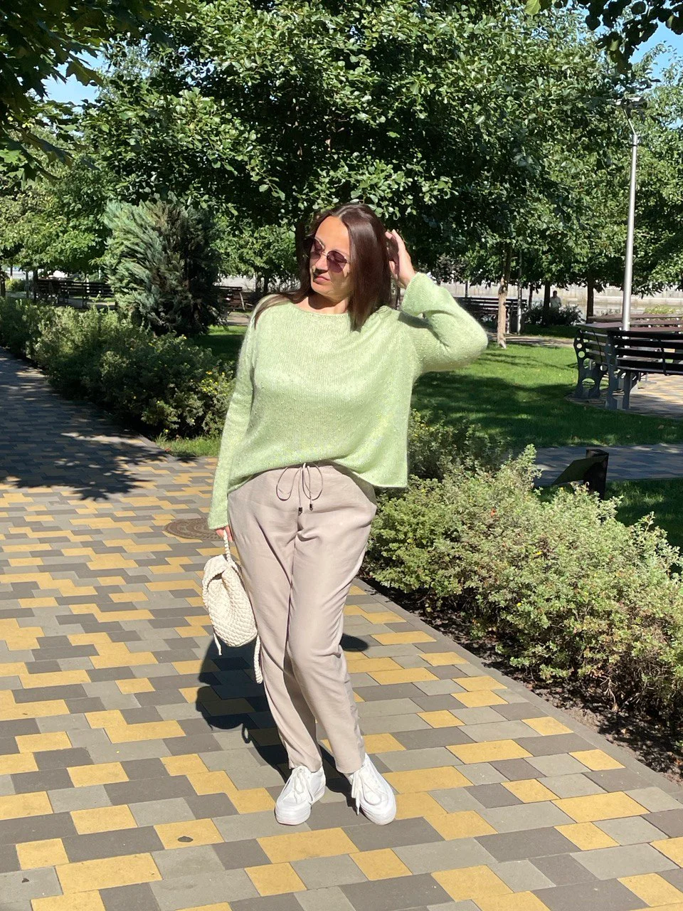 Мастер-класс Джемпер с бусинами product image (5)