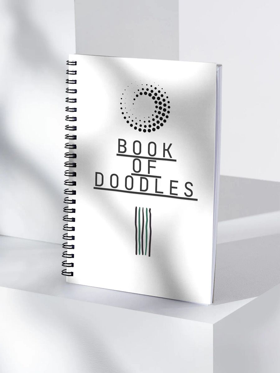 Doodle Spiral Notebook product image (4)