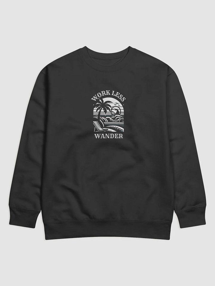 Cotton Heritage Premium Sweatshirt | AI Design work less wander product image (1)
