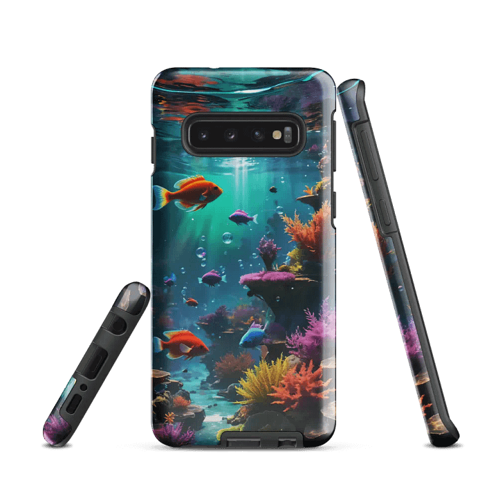 Underwater Paradise Samsung Tough Case - Vibrant Coral Reef Design product image (1)