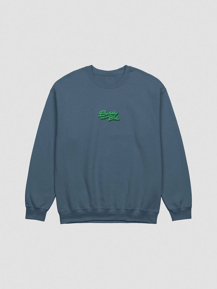 Bubbly and a B*tch embroidered crewneck (green bubble) product image (2)