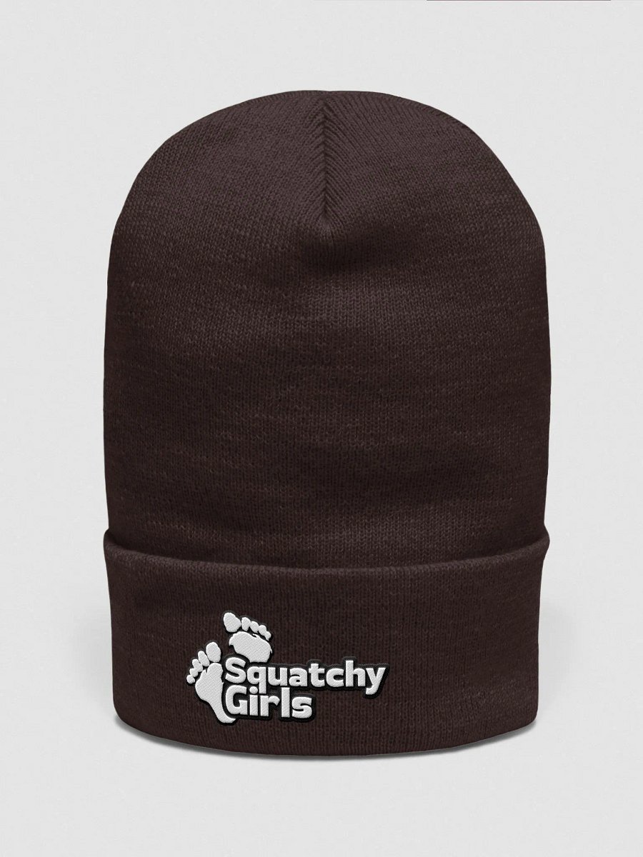 Squatchy Girls Cuffed Beanie Hat For Women product image (3)