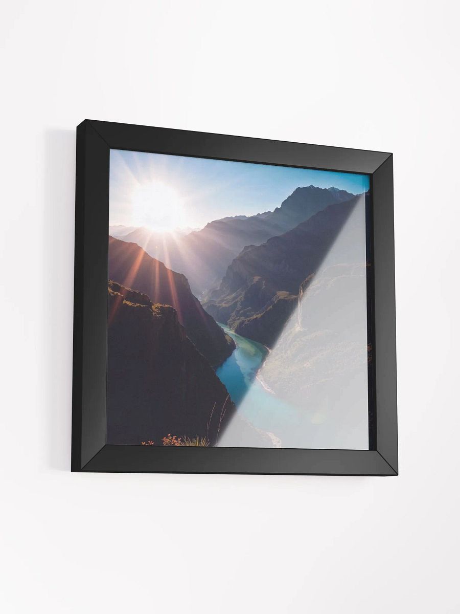Majestic Valley Framed Print product image (2)