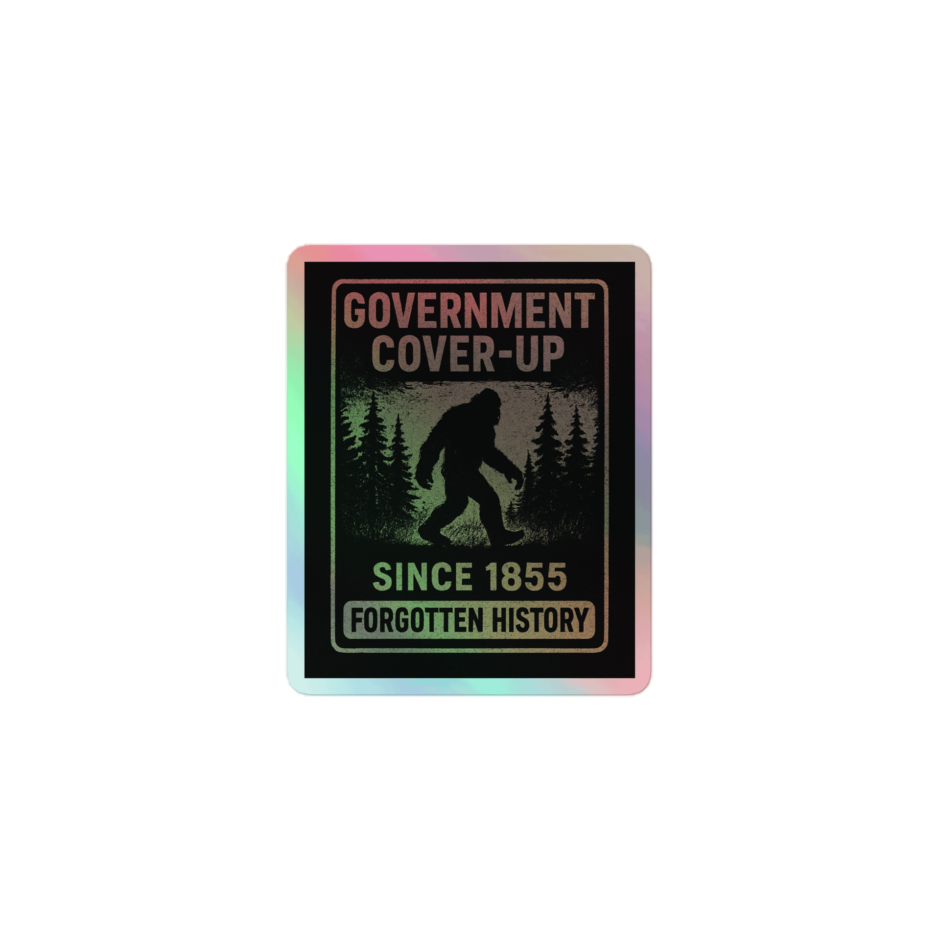 Bigfoot’s Haunted Hideout – Halloween Sticker product image (1)