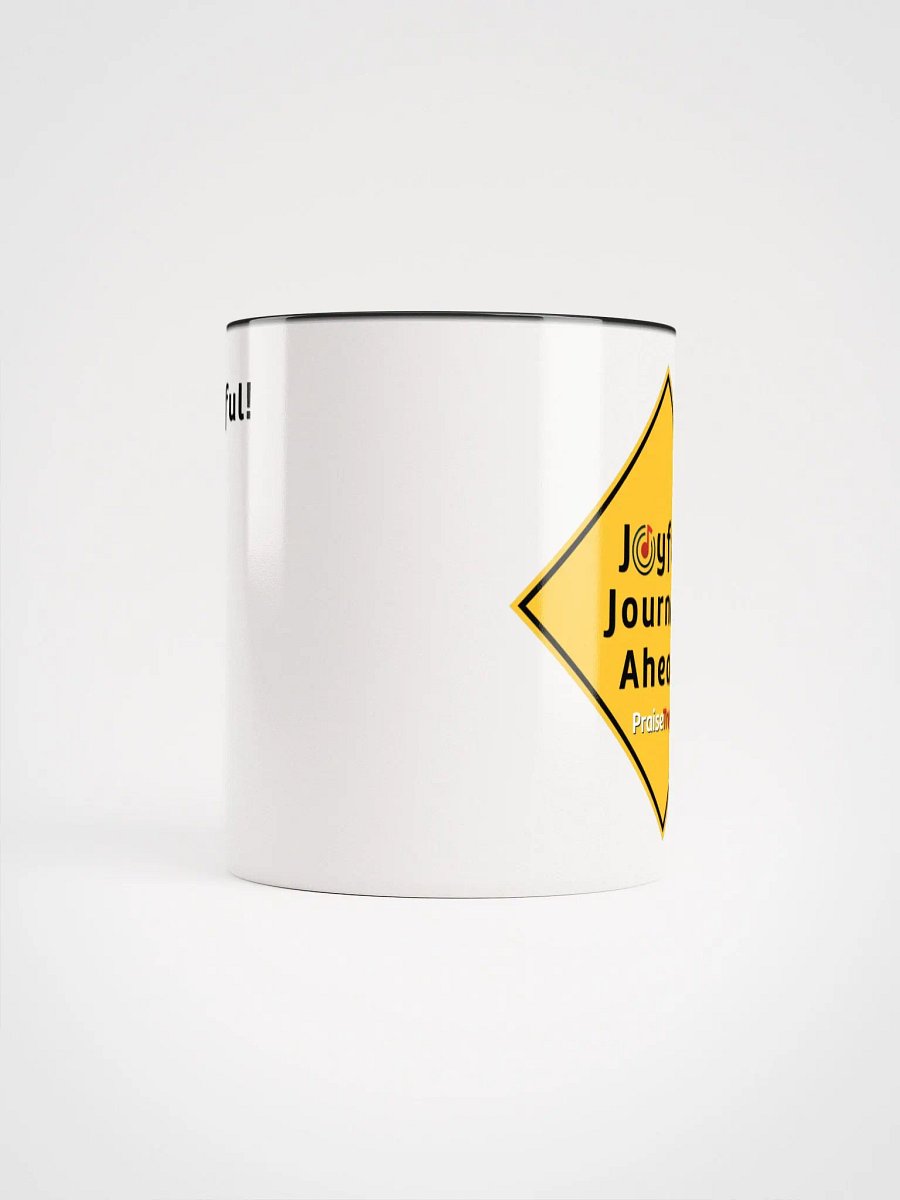 Joyful Journeys Ahead Dual Color Ceramic Mug | Left-Handed product image (4)