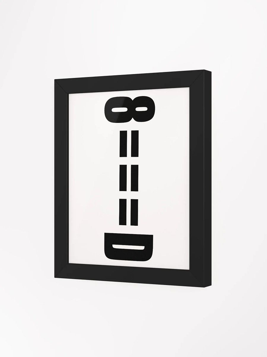 8===D Framed High-Quality Matte Poster product image (3)