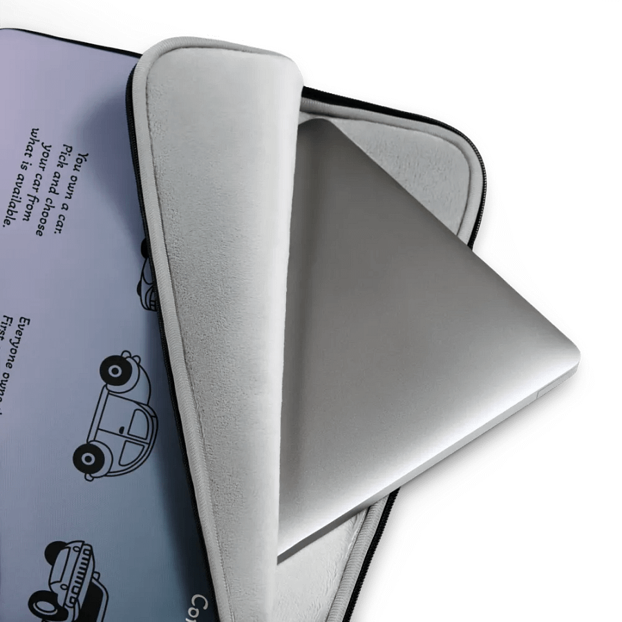 Ideology Infographic Laptop Sleeve product image (3)