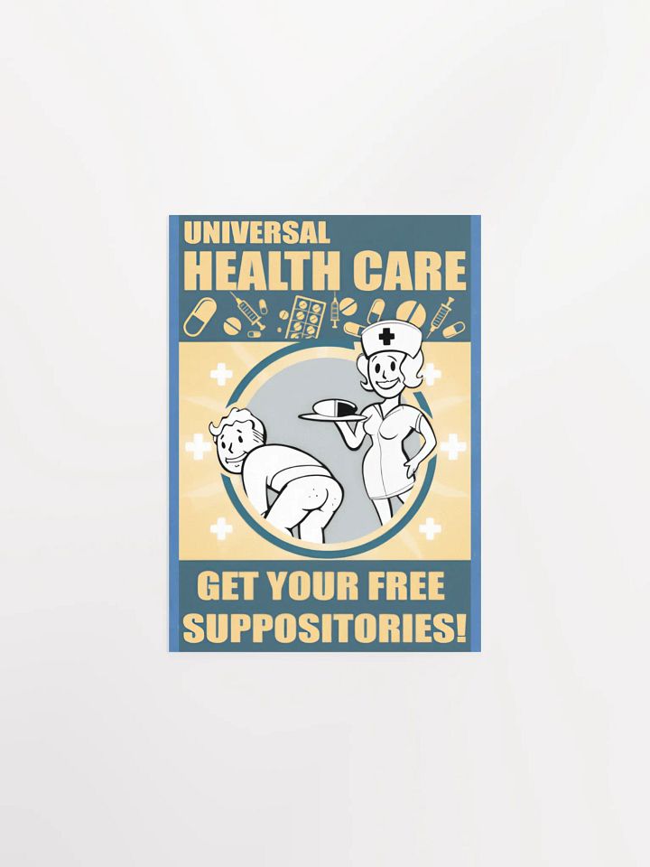 Vault Boy Universal Health Care Poster product image (5)