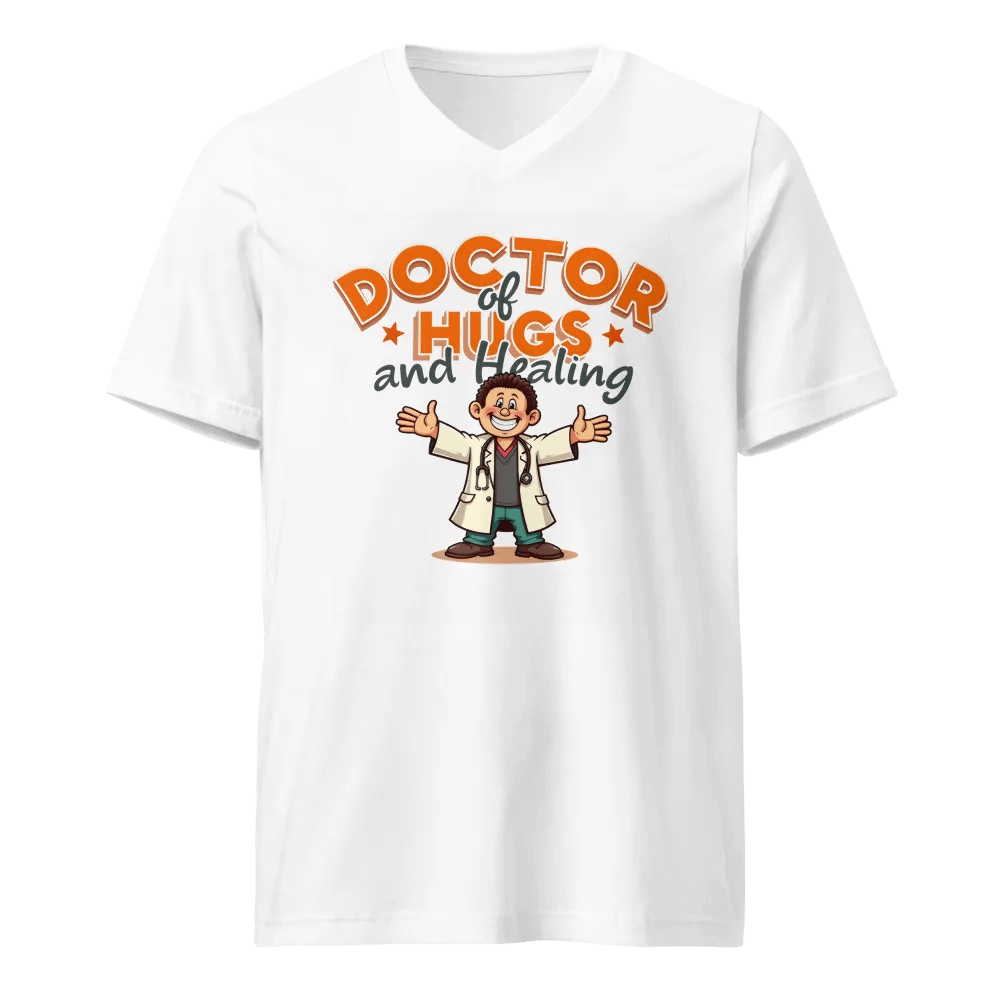 Doctor of Hugs V-Neck Tee product image (1)