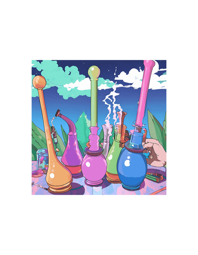 Vibrant Bong