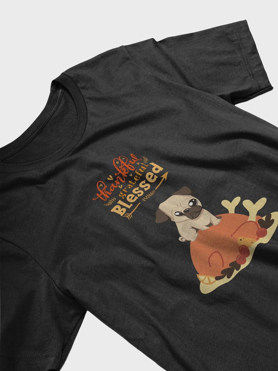 Pug Thanksgiving Feast T-Shirt product image (3)