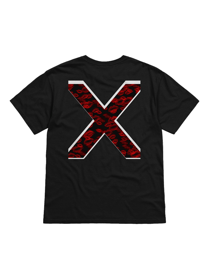 Black X Red Lipstick Kisses | Shirt product image (23)