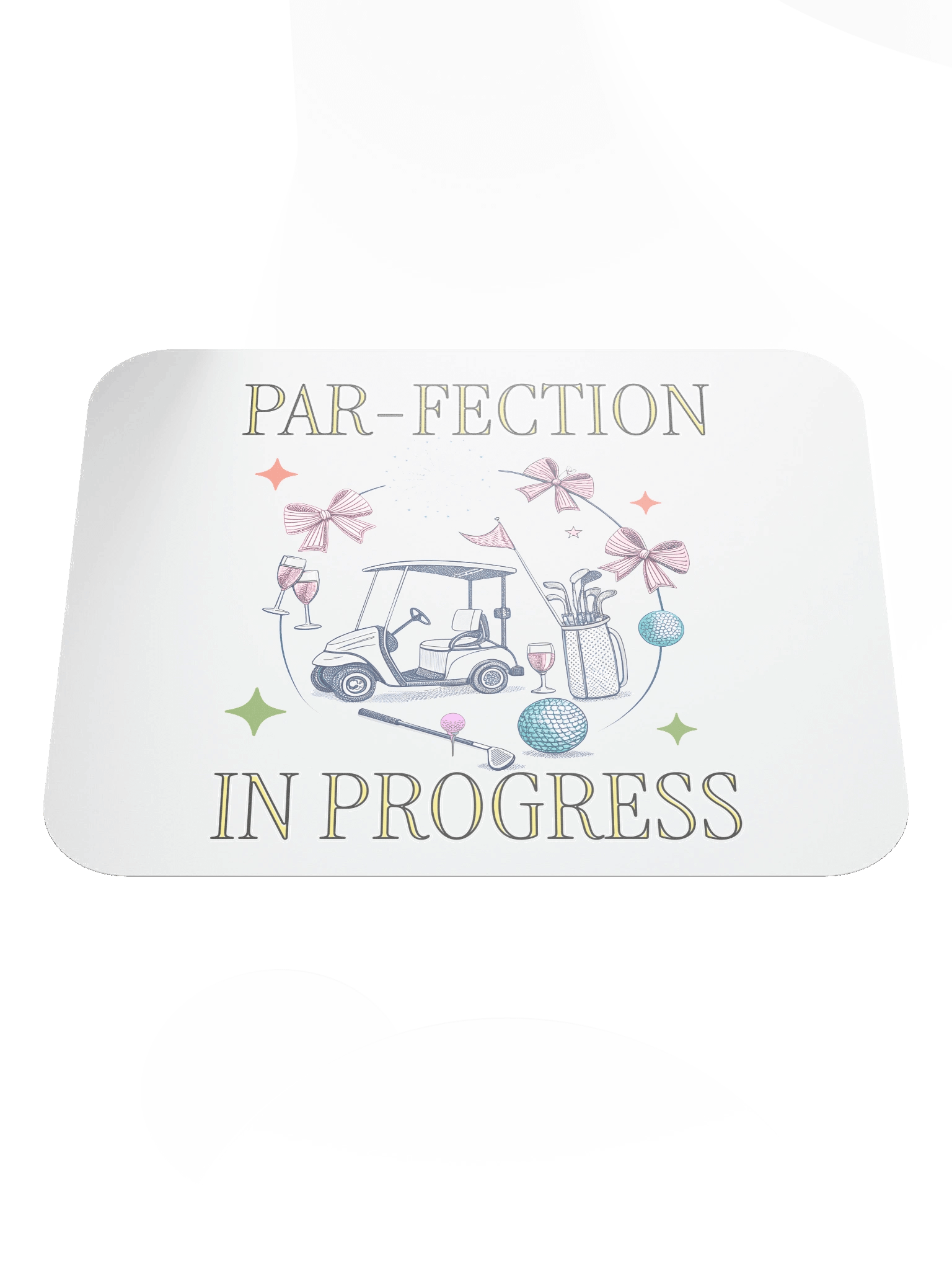 Par-Fection In Progress Golfing Paradise Mouse Pad product image (2)
