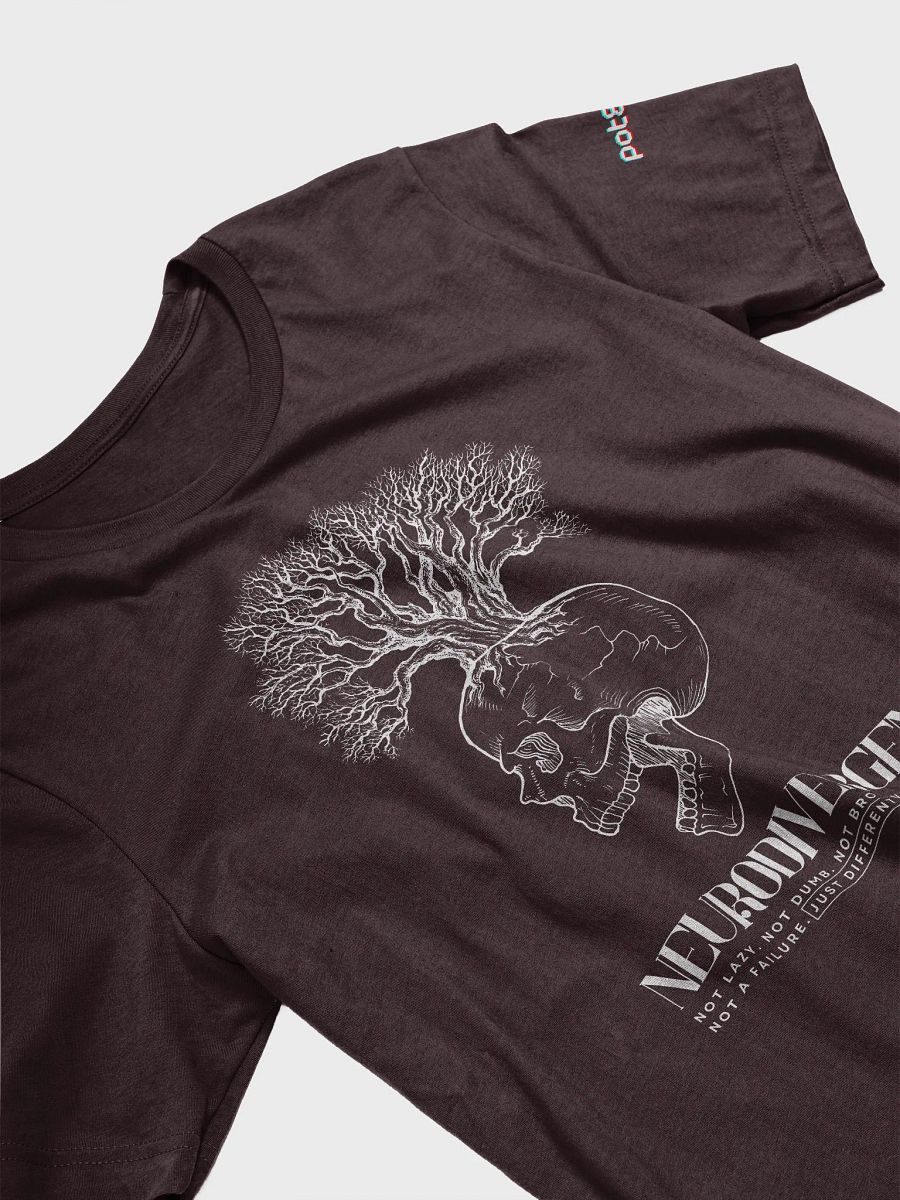 NEURODIVERGENT SKULL supersoft tee product image (73)