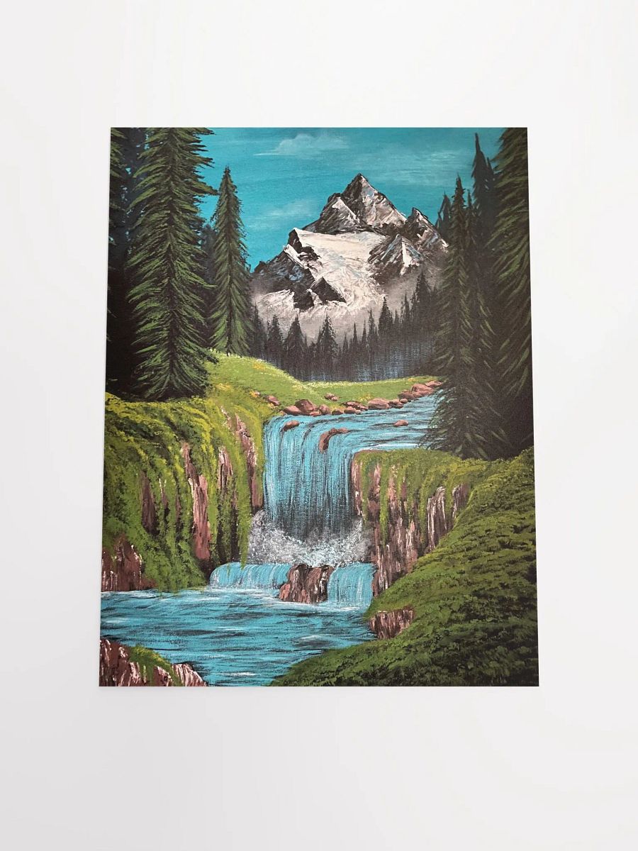 Valley Waterfall Print product image (4)