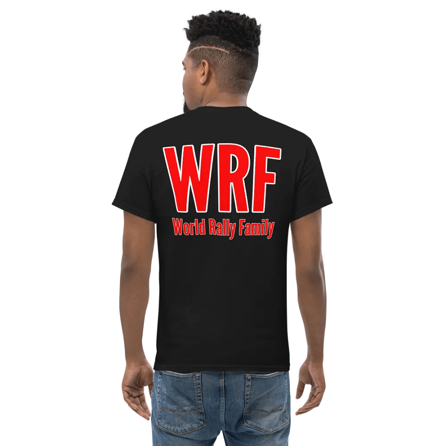 Embroidered front, Printed back WRF heavyweight T-shirt product image (4)
