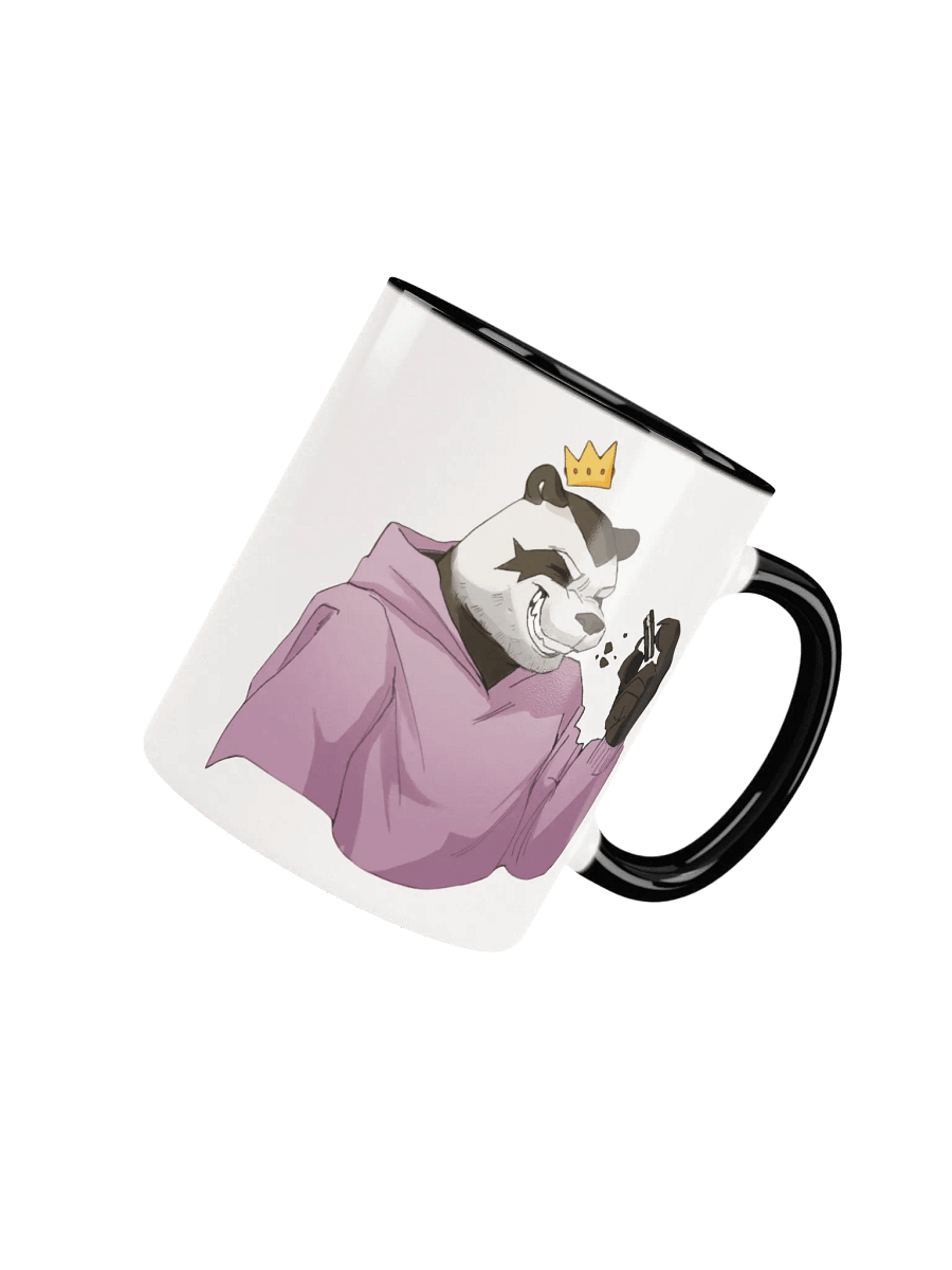 Panda eating a cookie mug product image (3)
