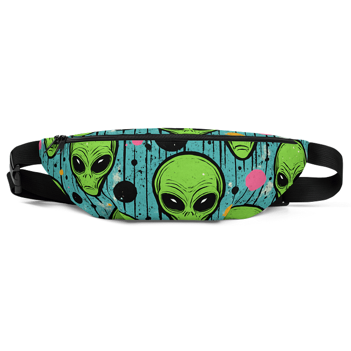Aliens Paint Neon Graffiti Pop Art - Fanny Pack product image (1)