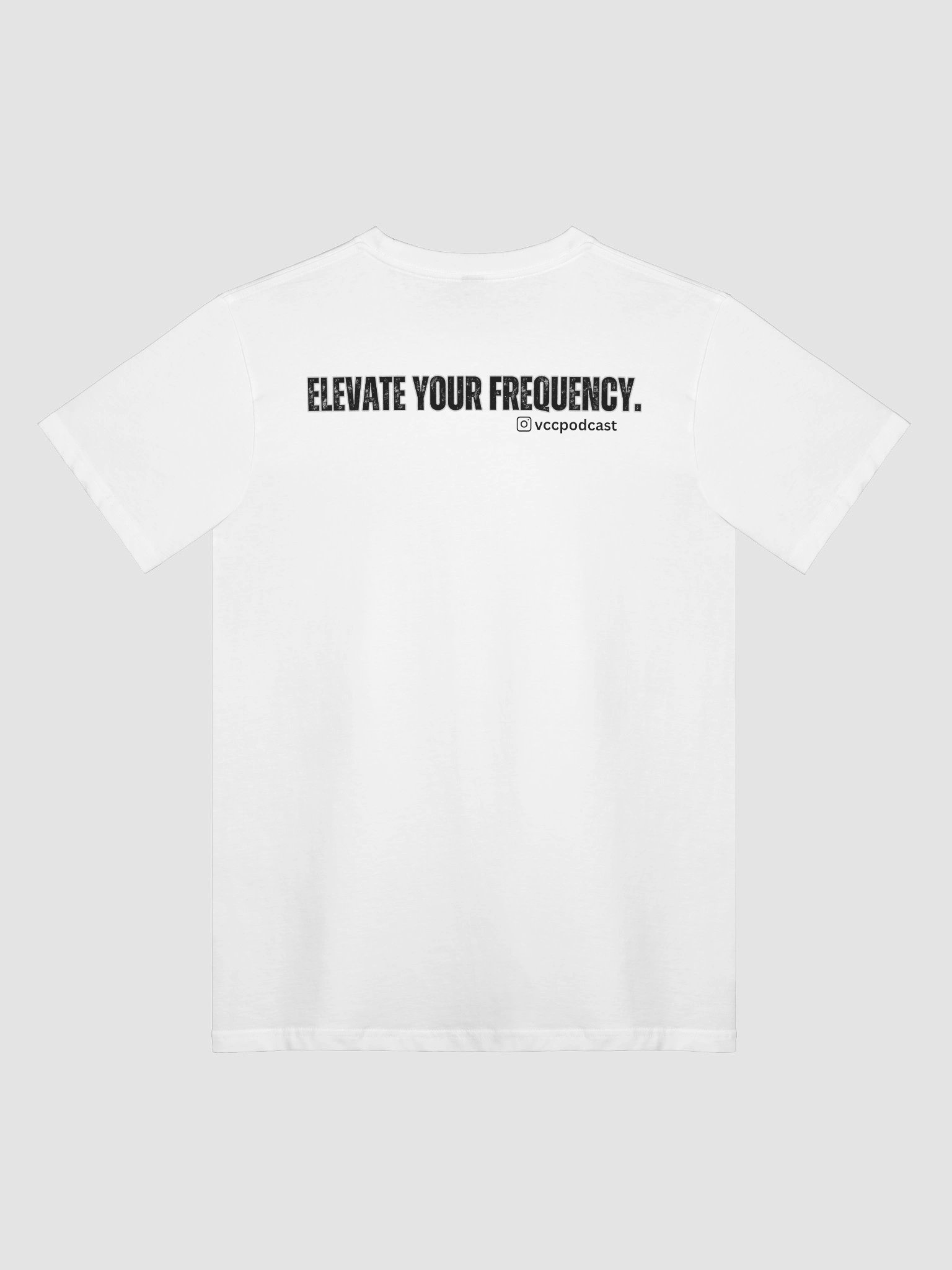 Elevate Your Frequency Tee (White) product image (2)