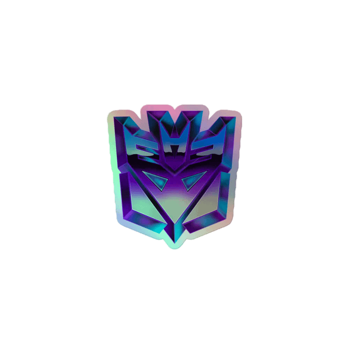 More than Meets the Eye Decepticons Holofoil Sticker product image (1)
