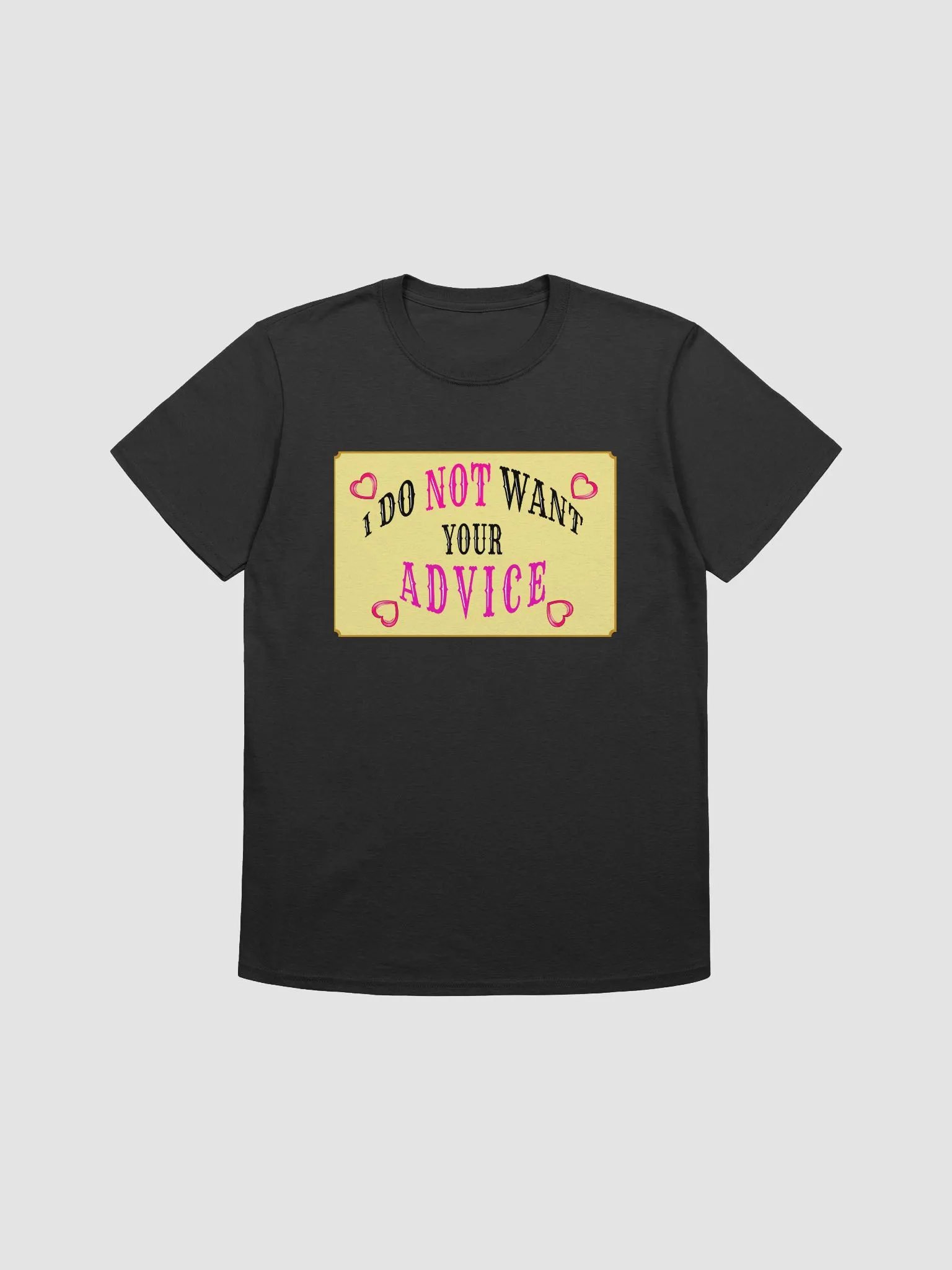 No Advice T Shirt product image (5)