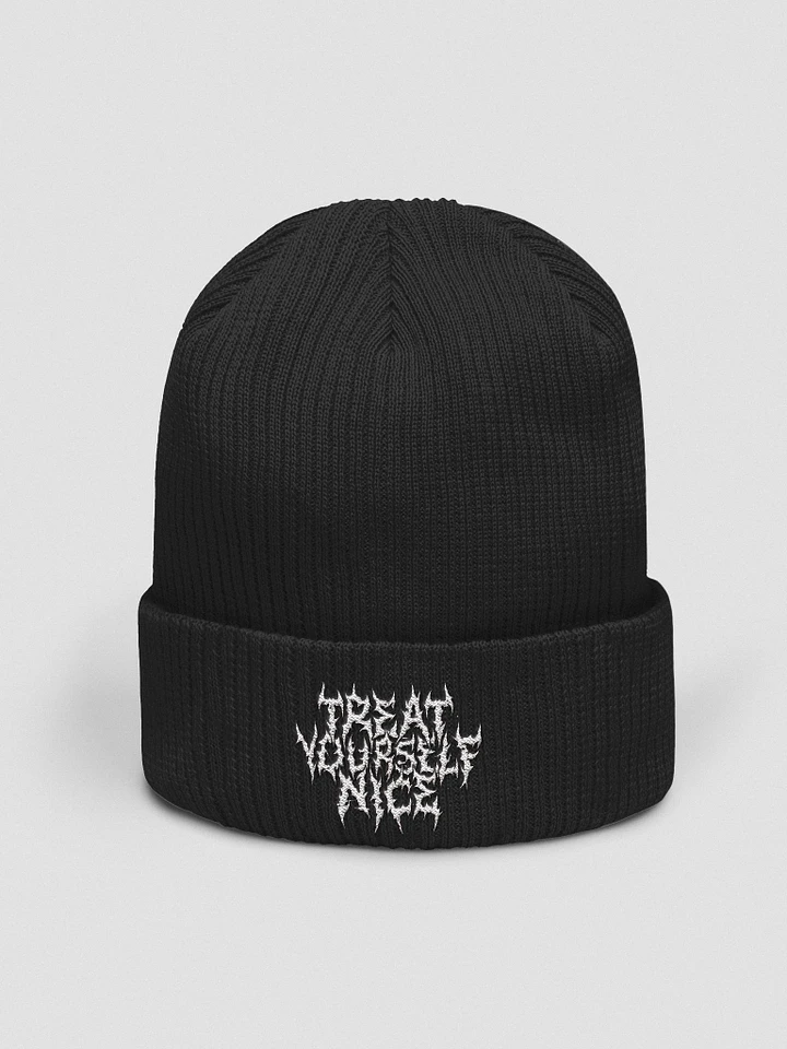 Treat Yourself Nice Beanie product image (1)