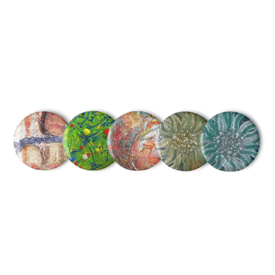 Set of Pin Buttons VII product image (1)