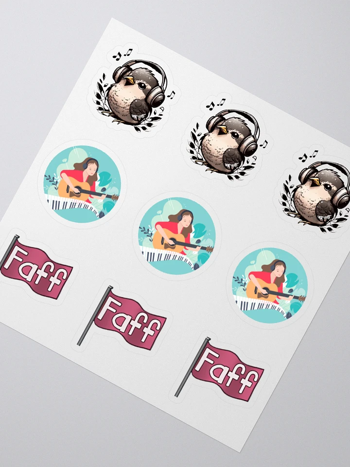 Zoe Wren Sticker Pack product image (2)