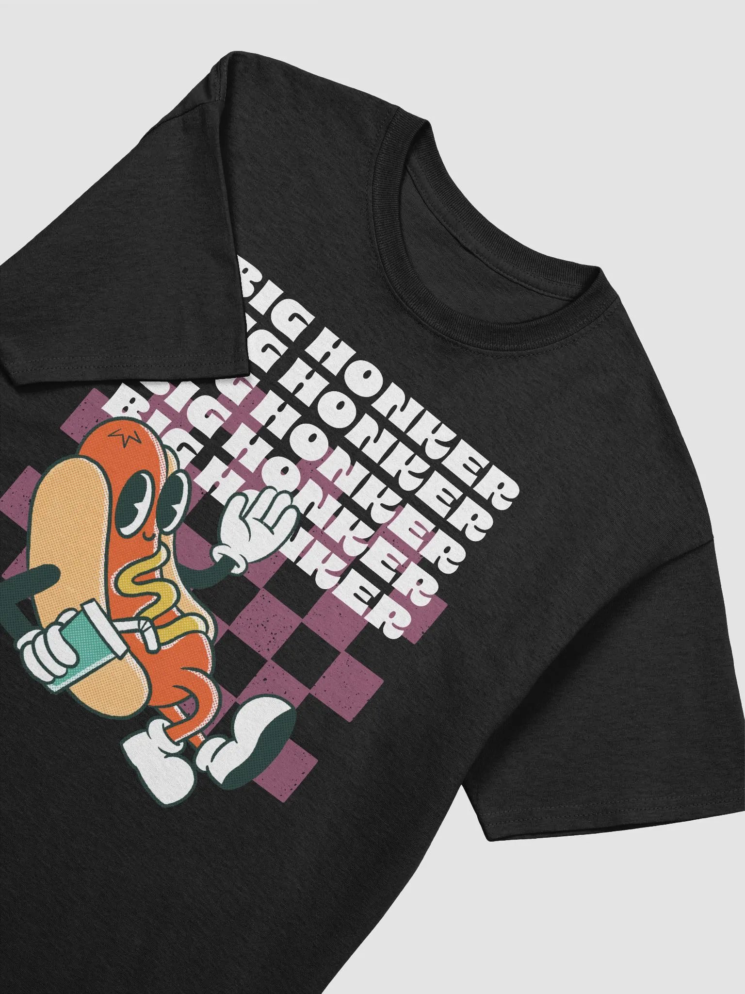 big honker hot dog shirt product image (1)